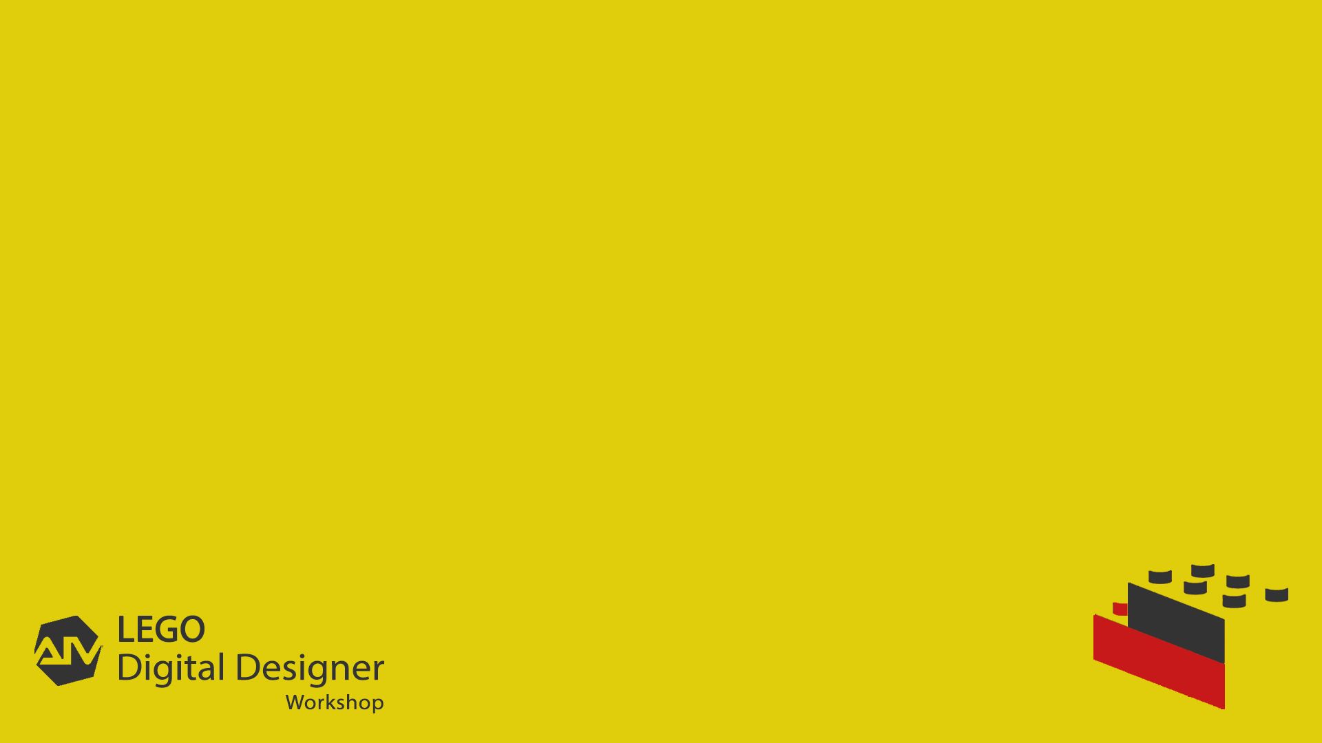 LEGO Digital Designer, Workshop Pitch